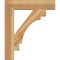 Ekena Millwork Merced Block Rough Sawn Bracket, Western Red Cedar, 4"W x 22"D x 26"H BKT04X22X26MRC05RWR - alternate 4